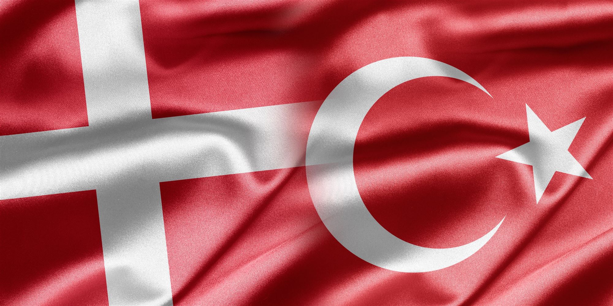 dansk tyrkisk flag